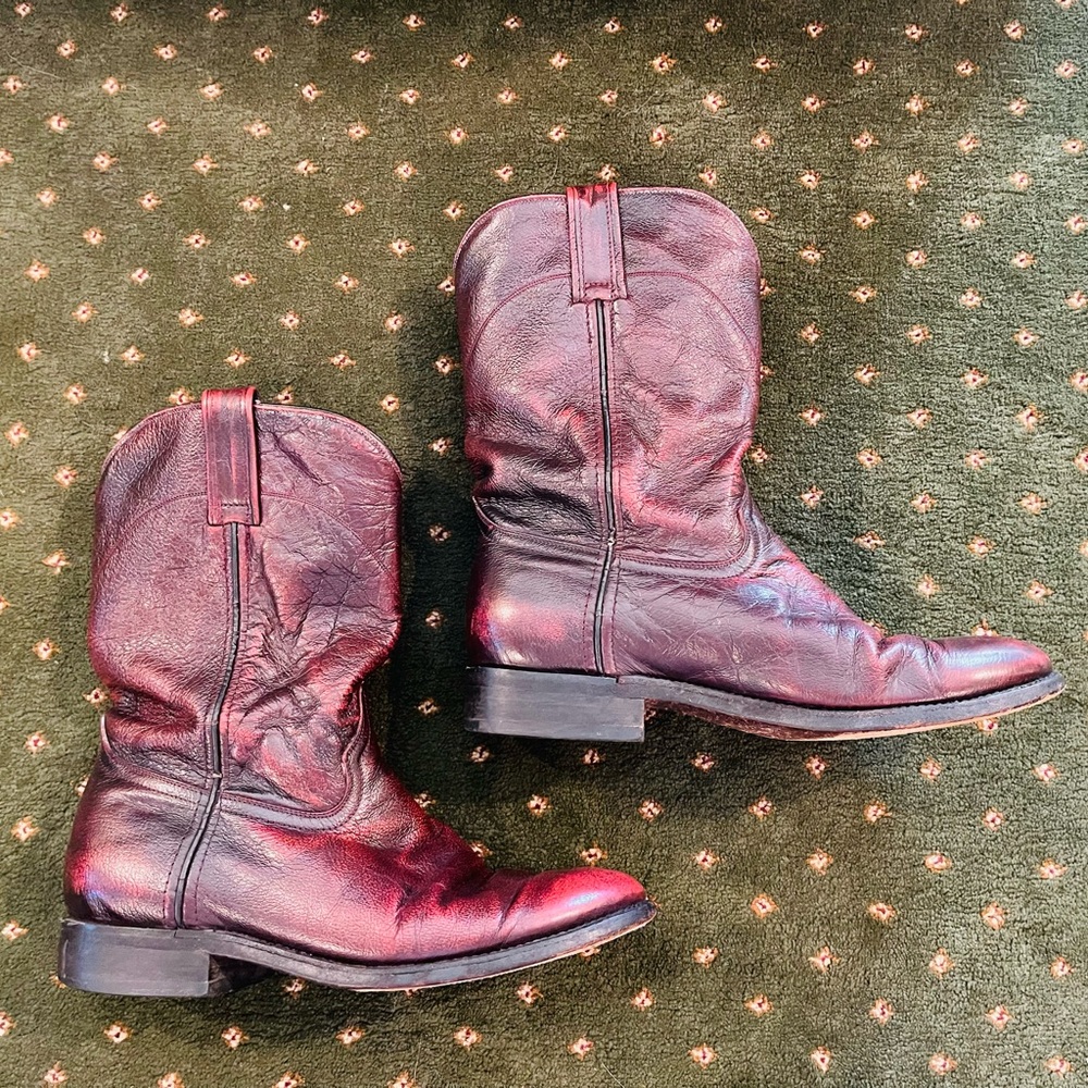 Vintage Caborca Western Boots - Distressed. 7.5Men/9W